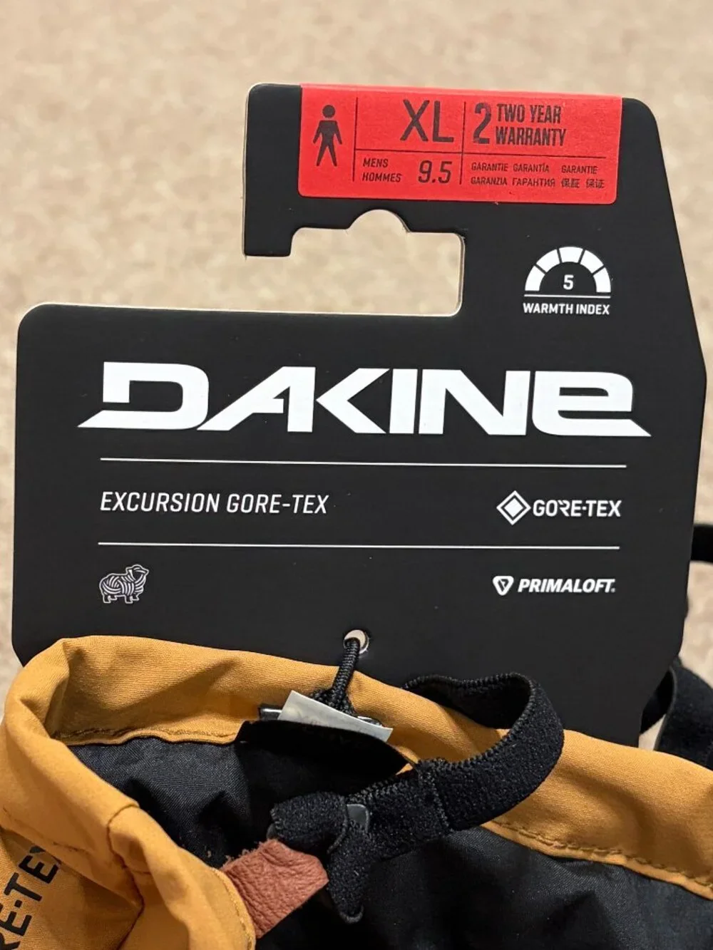Dakine Men's XL Excursion Gore-Tex Gloves